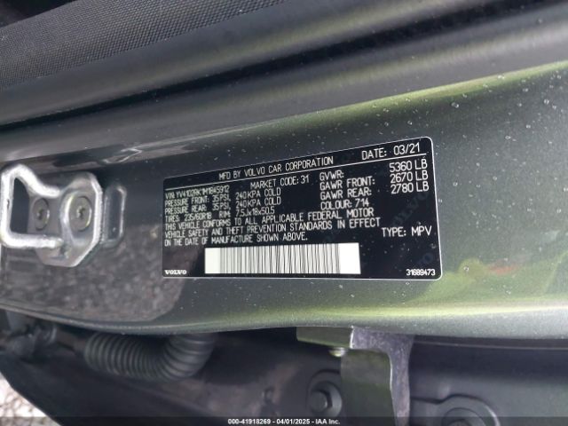 YV4102RK1M1845912 Volvo Xc60 T5 Momentum