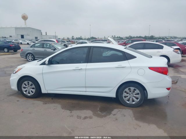 KMHCT4AEXGU116441 Hyundai ACCENT SE