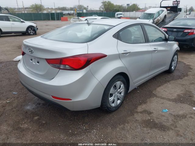 5NPDH4AE0GH680569 Hyundai ELANTRA SE