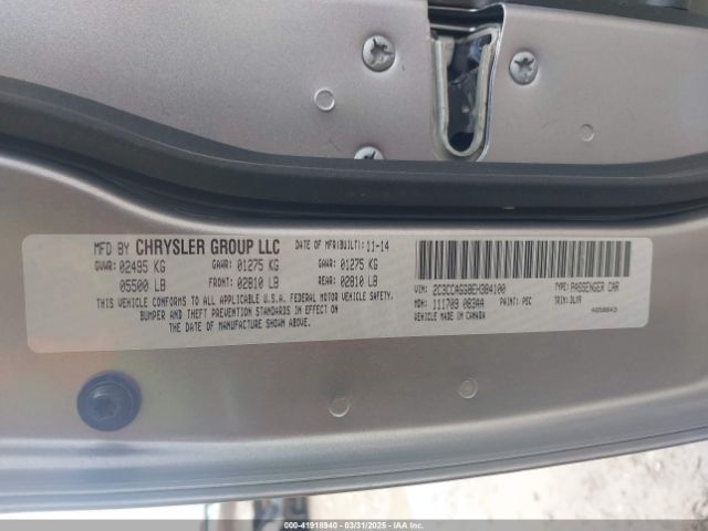 2014 CHRYSLER 300 2C3CCAGG8EH384100 Photo 8