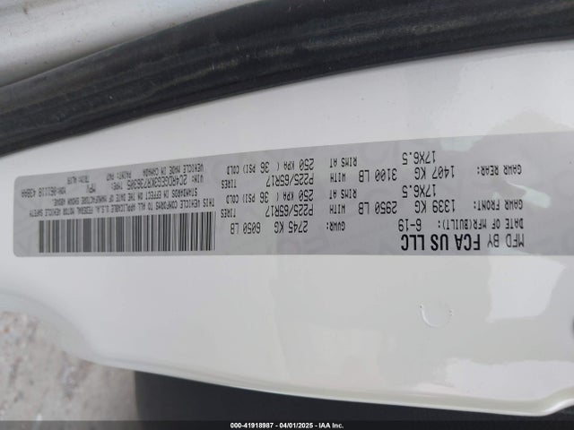 2C4RDGEG3KR736305 Dodge Grand Caravan Gt