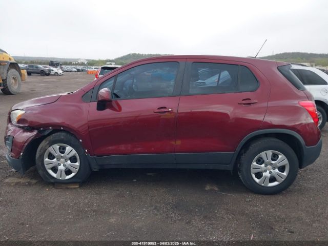 3GNCJKSBXGL129971 Chevrolet Trax 1ls