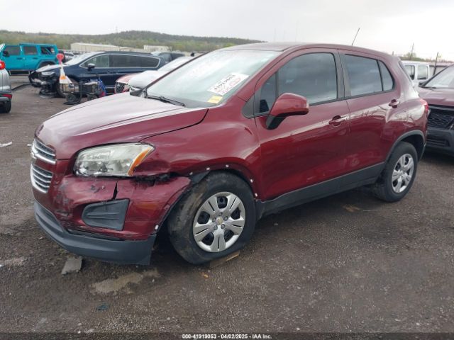 3GNCJKSBXGL129971 Chevrolet Trax 1ls