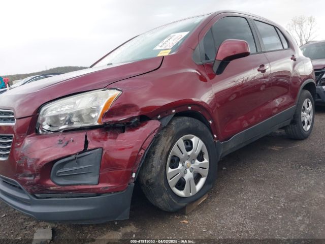3GNCJKSBXGL129971 Chevrolet Trax 1ls