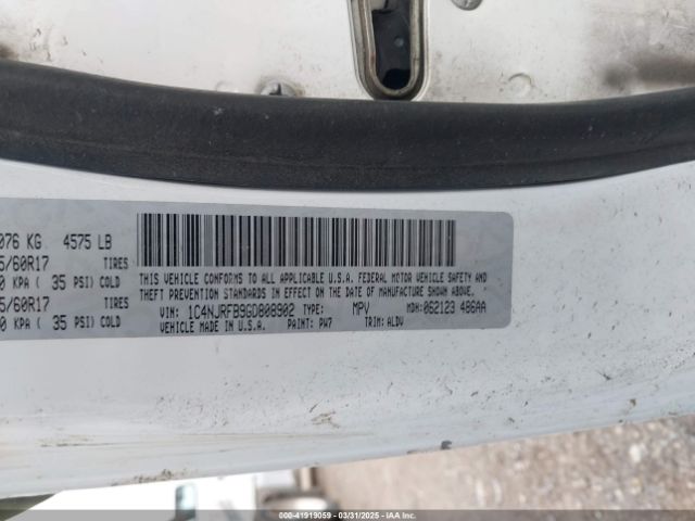1C4NJRFB9GD808902 Jeep Patriot High Altitude Edition