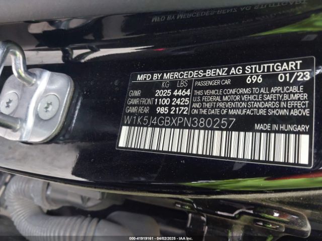 2023 MERCEDES-BENZ CLA 250 COUPE W1K5J4GBXPN380257 Photo 8