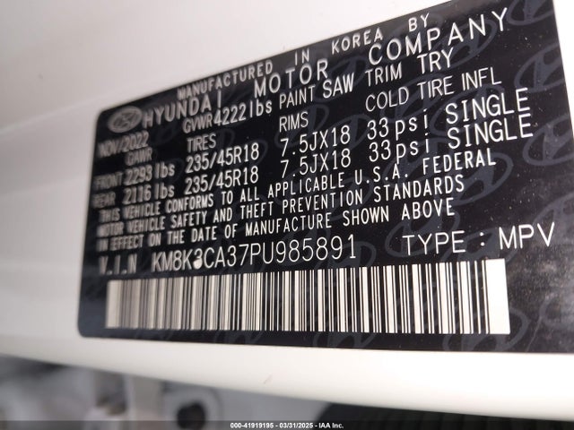 Hyundai Kona N Line 2023 KM8K3CA37PU985891 Image 9