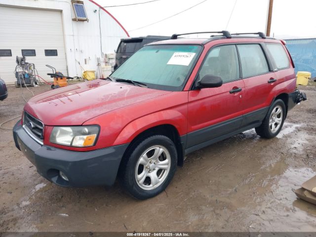 2003 SUBARU FORESTER JF1SG63673H768724 Photo 1