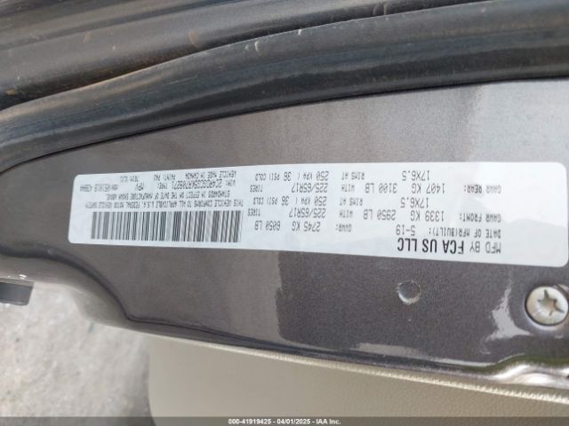 2C4RDGCG5KR709271 Dodge Grand Caravan Sxt