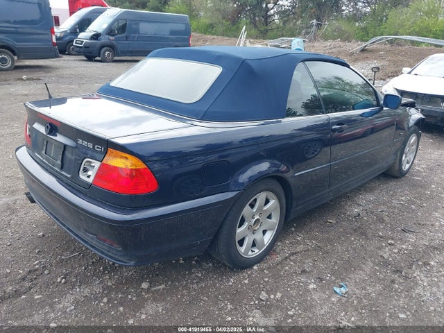 2001 Bmw 325ci მანქანა იყიდება აუქციონზე, vin: WBABS33431JY56811, აუქციონის ნომერი: 41919455