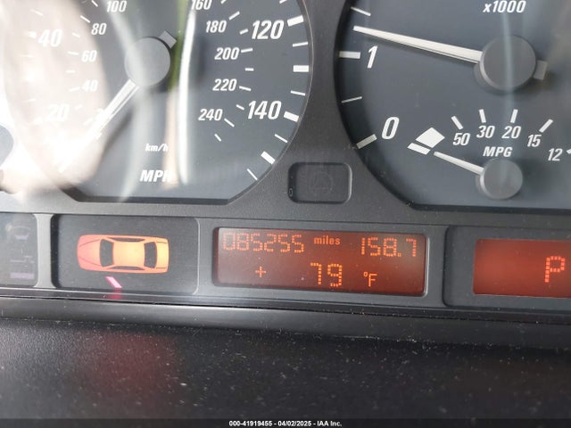 2001 Bmw 325ci მანქანა იყიდება აუქციონზე, vin: WBABS33431JY56811, აუქციონის ნომერი: 41919455