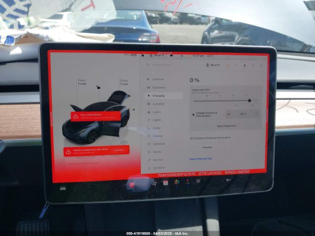 7SAYGDEE6RF127475 Tesla Model Y Long Range Dual Motor All-wheel Drive