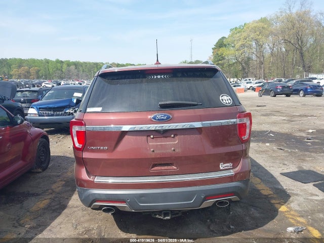 1FM5K7F83JGB67205 Ford Explorer Limited