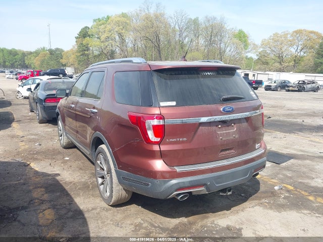 1FM5K7F83JGB67205 Ford Explorer Limited
