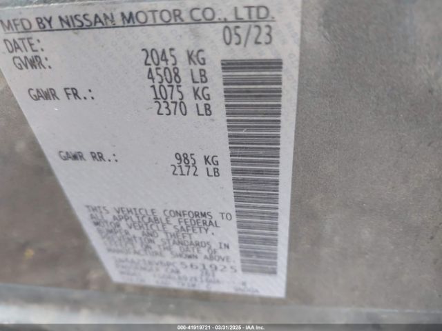 2023 NISSAN LEAF 1N4AZ1BV6PC561925 Photo 8