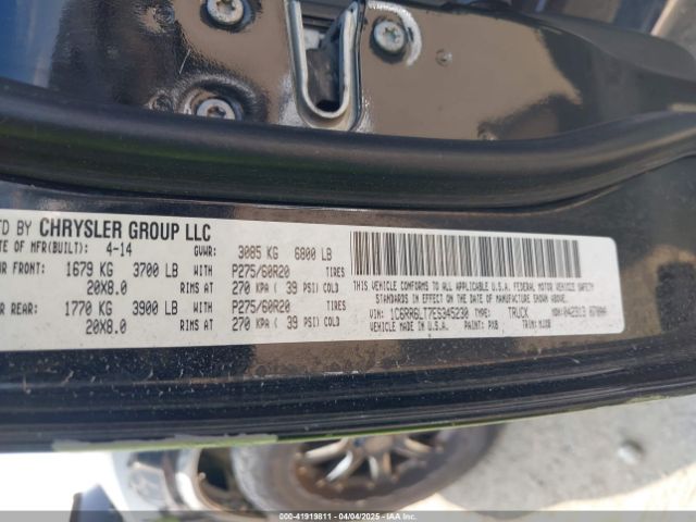 1C6RR6LT7ES345230 RAM 1500 Lone Star
