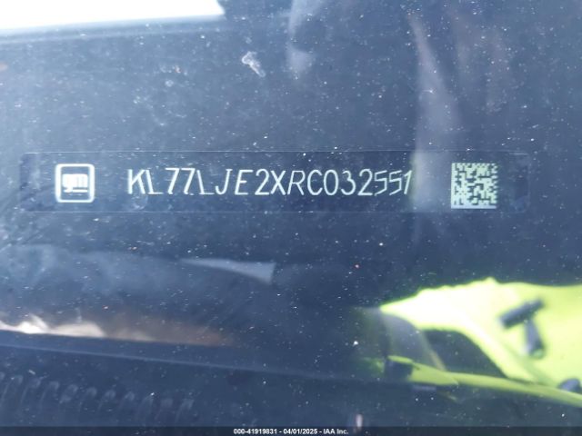 KL77LJE2XRC032551 Chevrolet Trax Fwd 2rs
