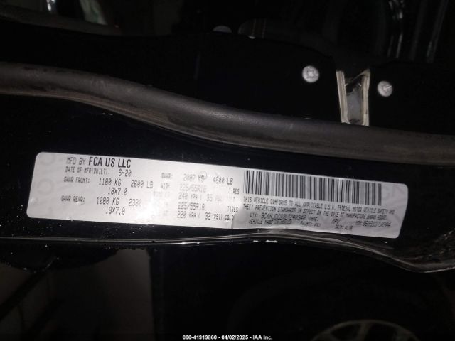 3C4NJDCB7LT240340 Jeep Compass Limited 4x4
