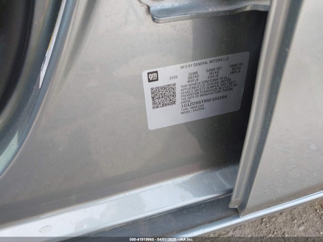 1G1ZD5ST9SF103264 Chevrolet Malibu Fwd 1lt