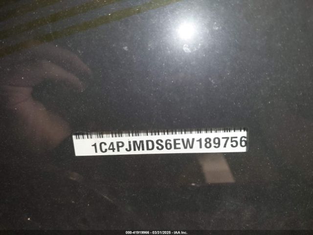 1C4PJMDS6EW189756 Jeep Cherokee Limited