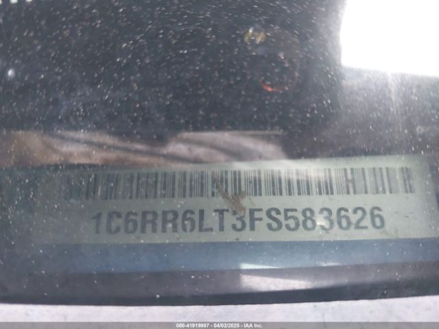 1C6RR6LT3FS583626 RAM 1500 Lone Star