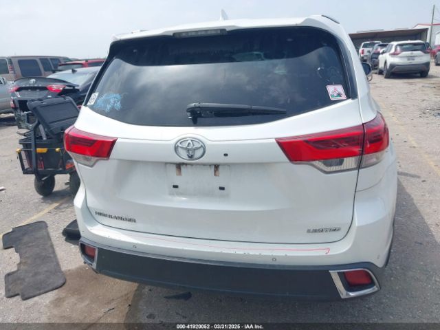5TDYZRFH6KS319607 Toyota Highlander Limited