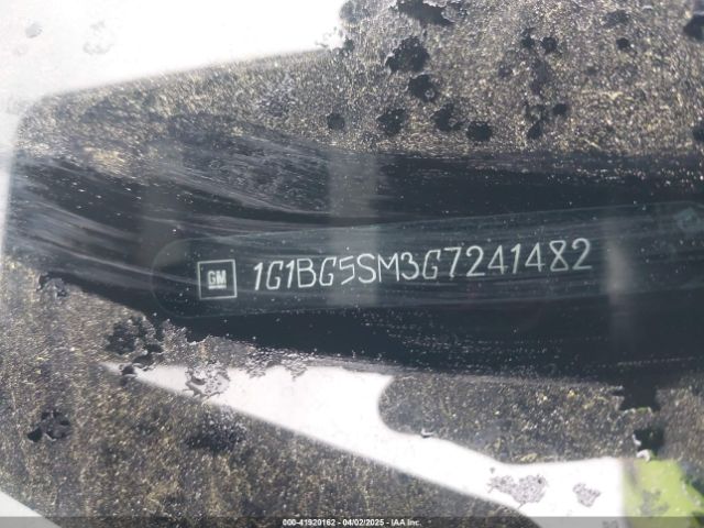 1G1BG5SM3G7241482 Chevrolet Cruze Premier Auto