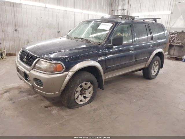 2002 MITSUBISHI MONTERO SPORT JA4MT31R92P011736 Photo 1