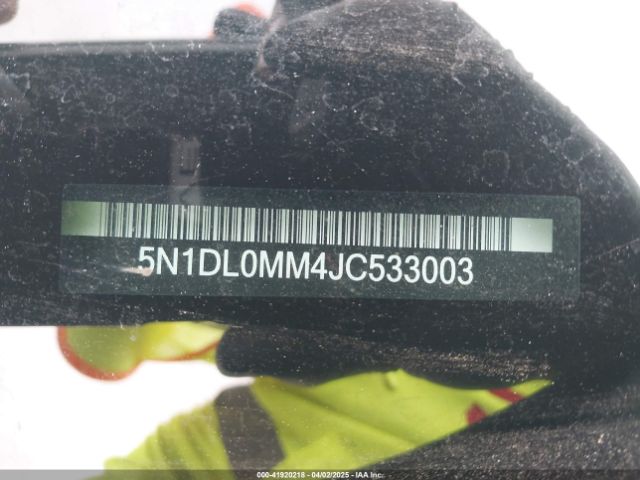 5N1DL0MM4JC533003 Infiniti QX60