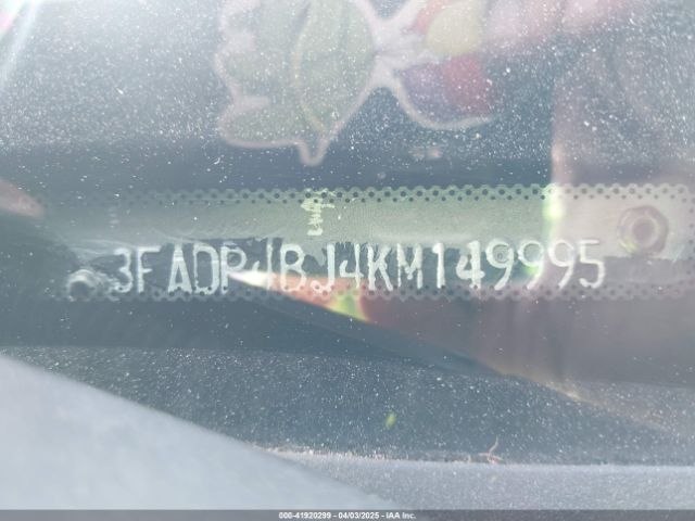 3FADP4BJ4KM149995 Ford FIESTA SE