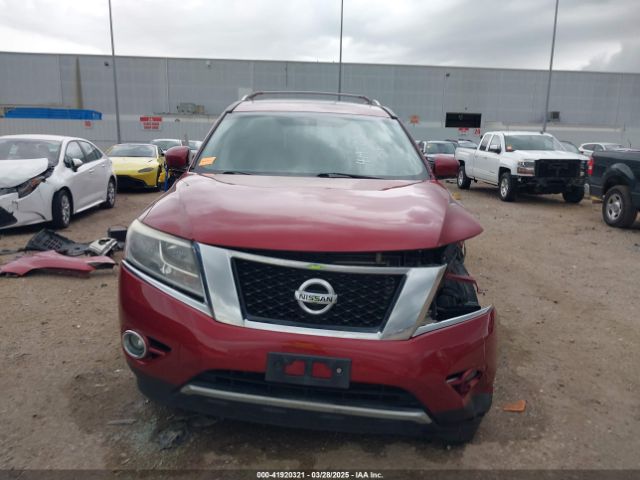 5N1AR2MN2EC615825 Nissan Pathfinder Platinum