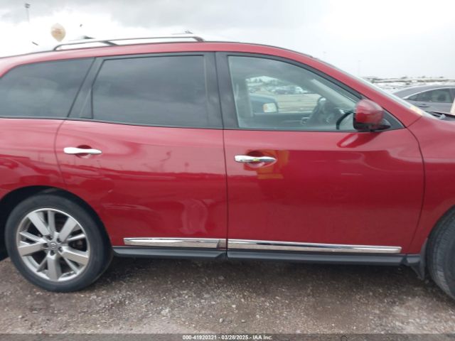 5N1AR2MN2EC615825 Nissan Pathfinder Platinum