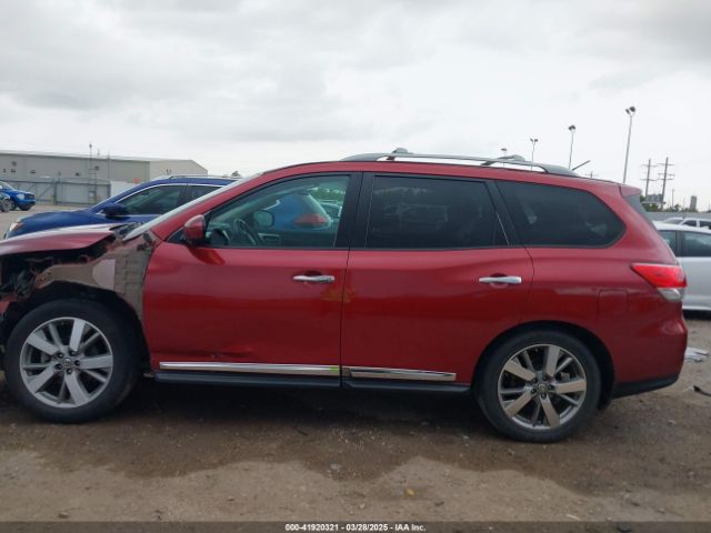 5N1AR2MN2EC615825 Nissan Pathfinder Platinum