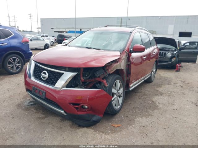 5N1AR2MN2EC615825 Nissan Pathfinder Platinum