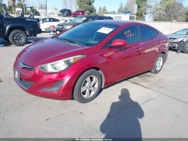 5NPDH4AEXFH648470 Hyundai ELANTRA SE