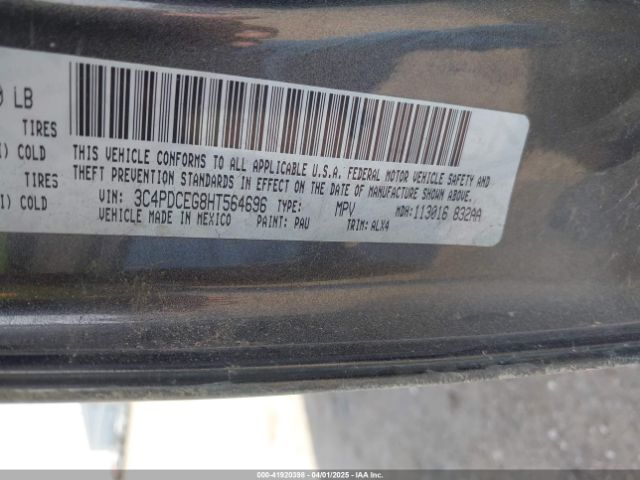 3C4PDCEG8HT564696 Dodge JOURNEY GT