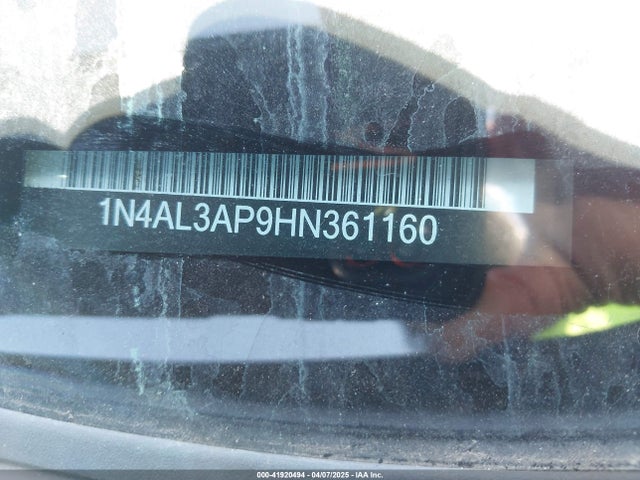 1N4AL3AP9HN361160 Nissan 2017