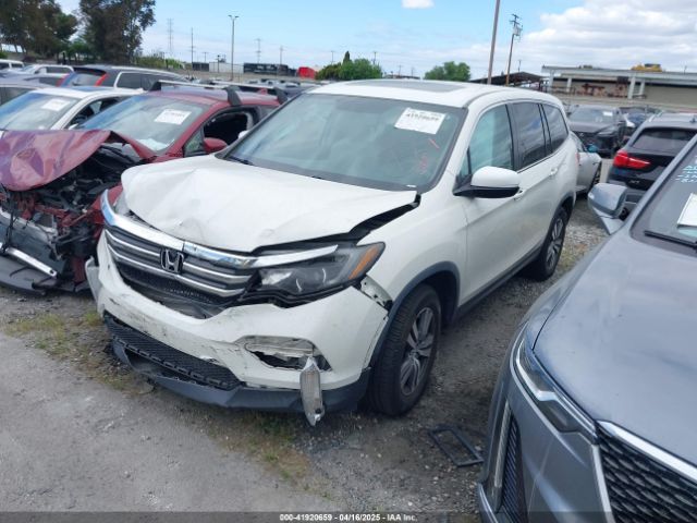 5FNYF5H58JB029702 Honda Pilot Ex-l