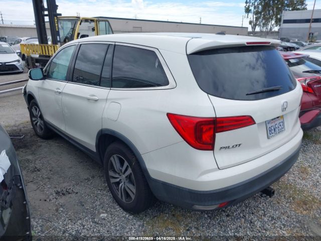 5FNYF5H58JB029702 Honda Pilot Ex-l