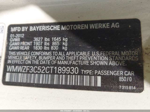 2012 MINI COOPER CLUBMAN WMWZF3C52CT189930 Photo 8