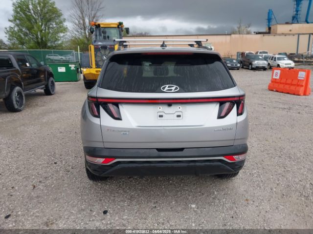 KM8JBCA13NU077934 Hyundai Tucson Hybrid Blue