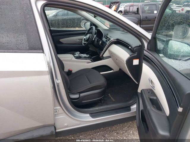 KM8JBCA13NU077934 Hyundai Tucson Hybrid Blue