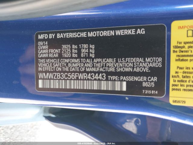 WMWZB3C56FWR43443 Mini Countryman Cooper