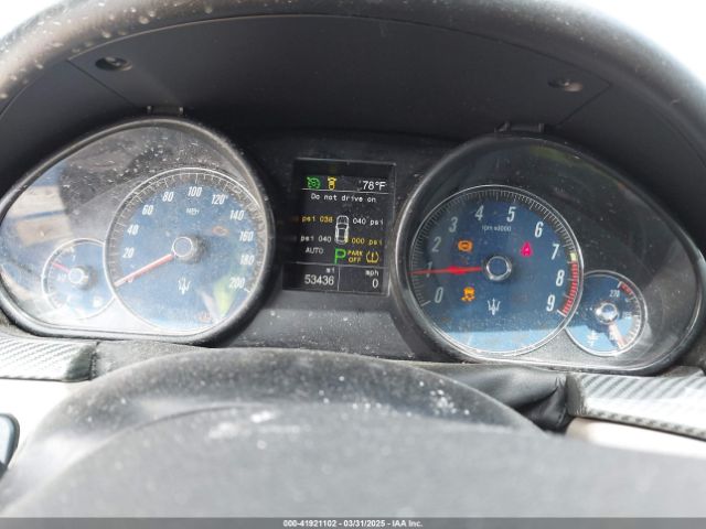 2013 MASERATI GRANTURISMO ZAM45VLA7D0073503 Photo 6