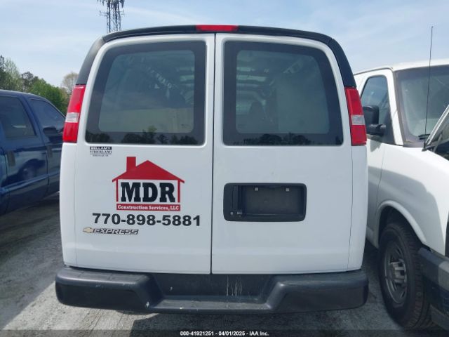 1GCWGBFP9M1258233 Chevrolet Express Cargo Rwd 2500 Extended Wheelbase Wt