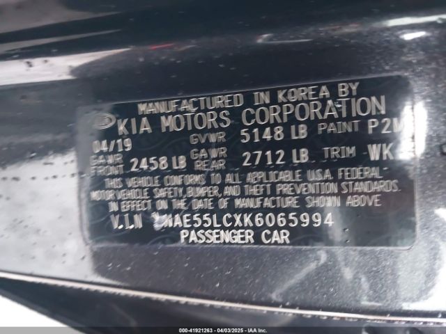 2019 KIA STINGER KNAE55LCXK6065994 Photo 8