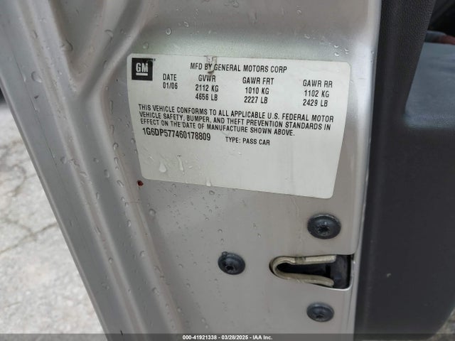 2006 CADILLAC CTS 1G6DP577460178809 Photo 8