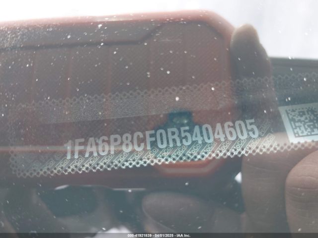 1FA6P8CF0R5404605 Ford Mustang Gt Fastback