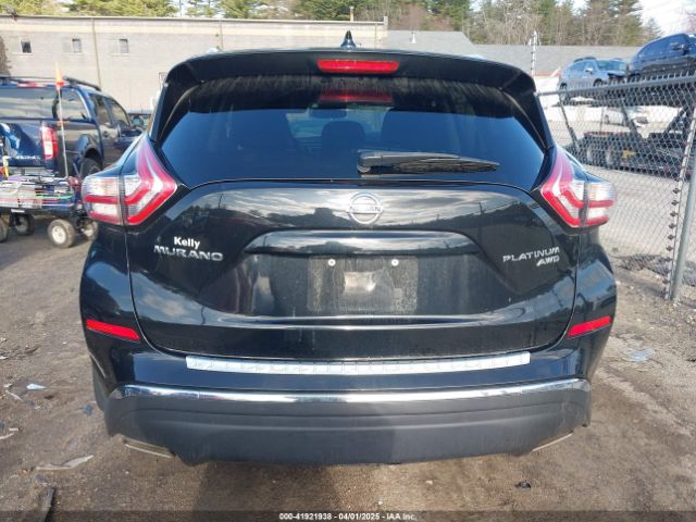 5N1AZ2MH3JN186056 Nissan Murano Platinum