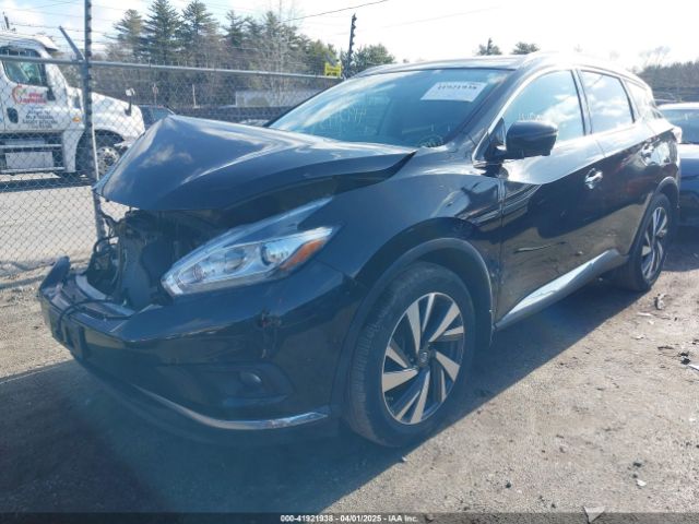 5N1AZ2MH3JN186056 Nissan Murano Platinum
